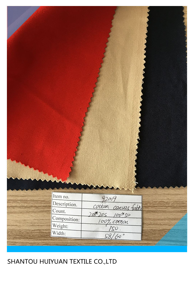 20SX20S 100%Cotton cancas fabric 100X50 D/S--Globaltextiles.com