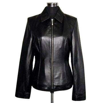 Women's Casual Jacket (Black)--Globaltextiles.com