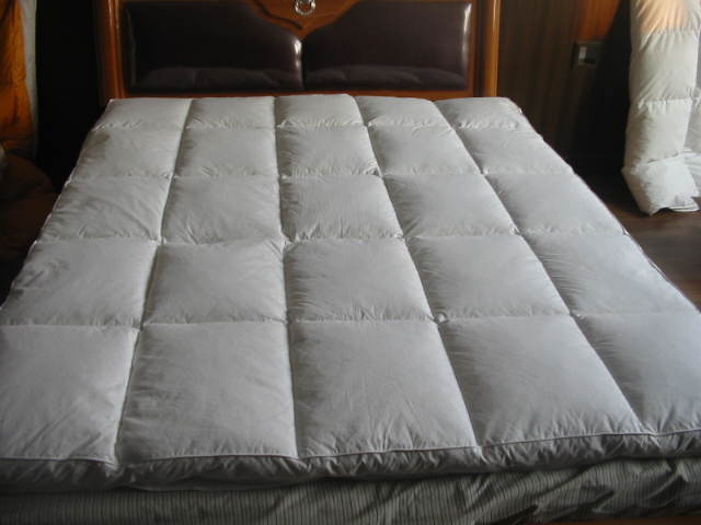 mattress tops with small clouds
