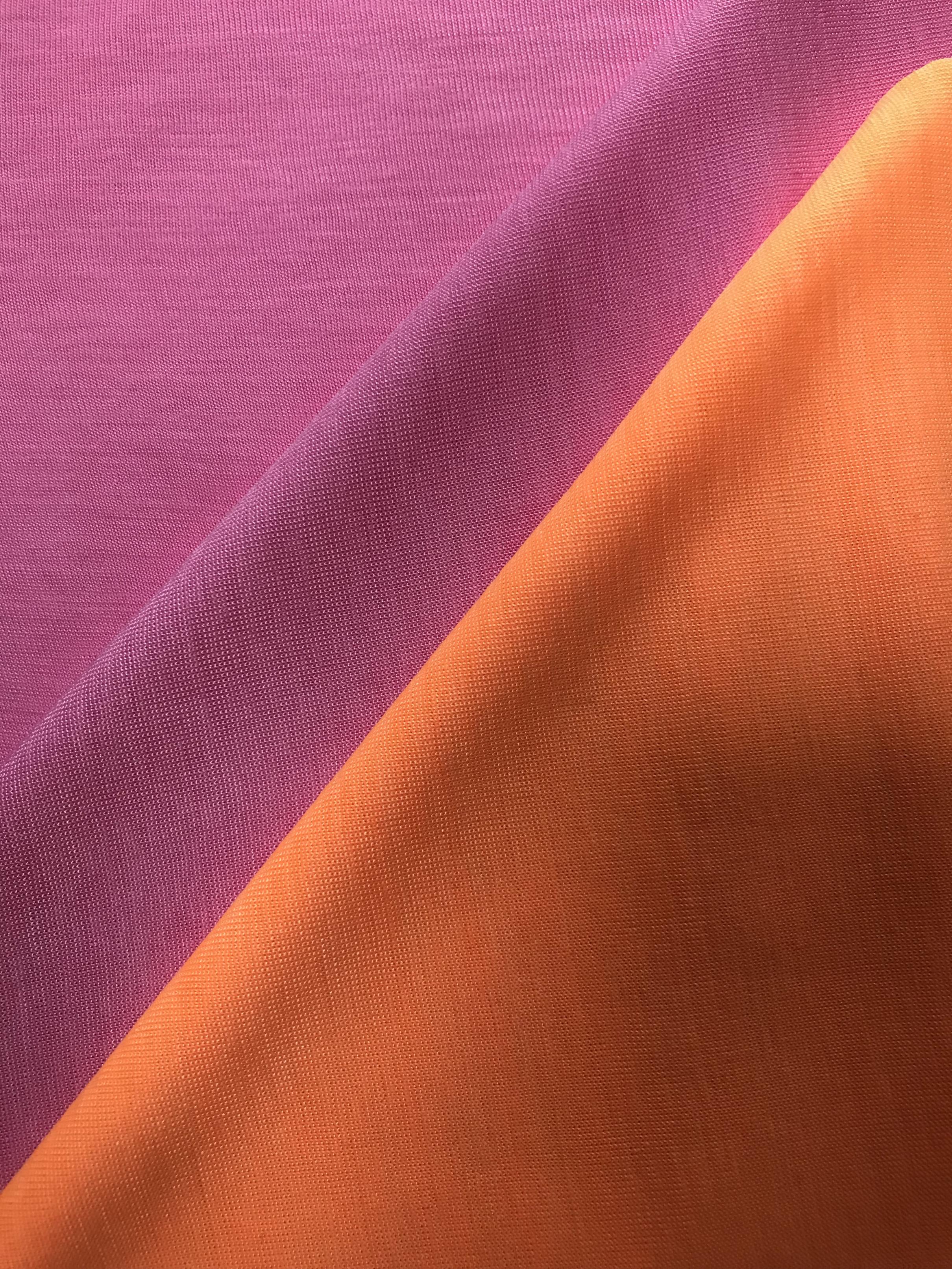 Polyester Cool Double-color Silk Fabric 18043