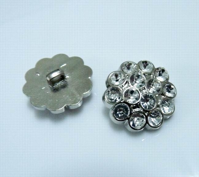 Rhinestone Button--Globaltextiles.com