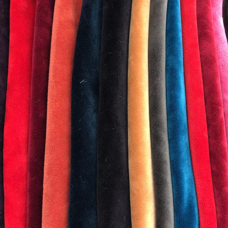 Spandex single-sided fleece double-sided fleece fabric custom long and ...