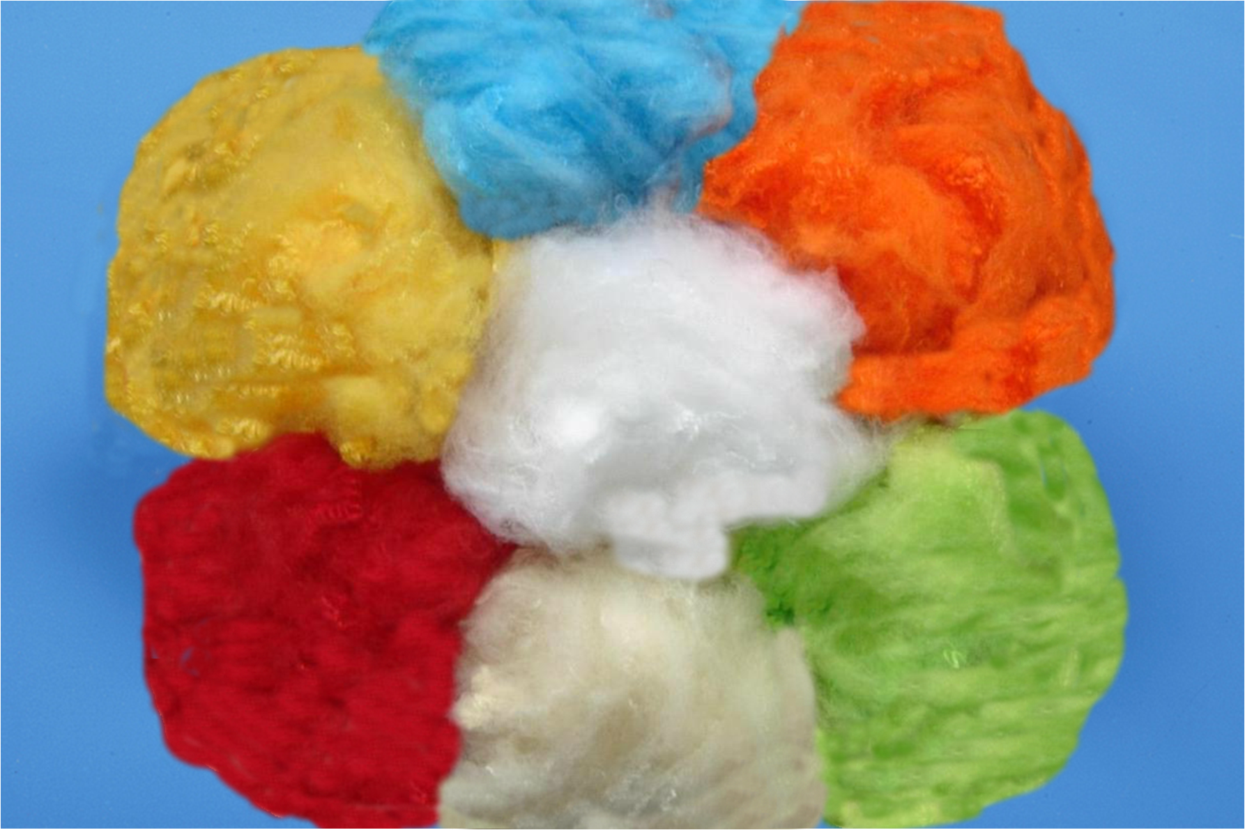 Color polyester staple fiber--Globaltextiles.com