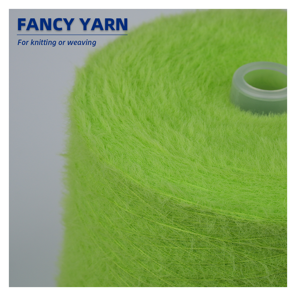 1.3cm Nylon Imitation Mink Yarn