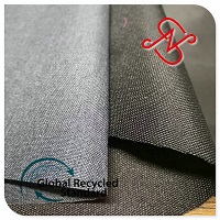 RPET environmental protection coating waterproof penetration 600D cationic two-color twill waterproof Oxford cloth luggage sofa bag cloth
